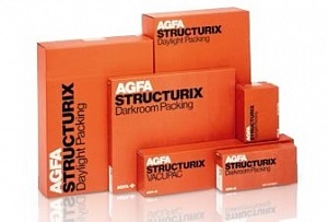 Пленка радиографическая AGFA D5 Pb VAC 10х40, 100 листов